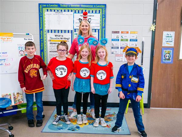 Students dressed as Book Characters